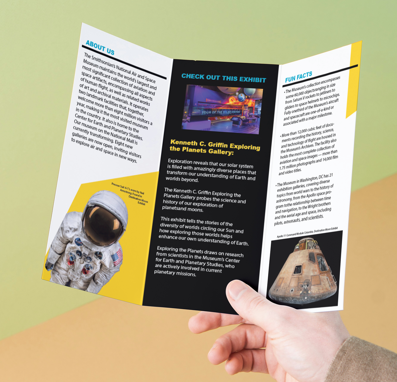 Brochure inside spread