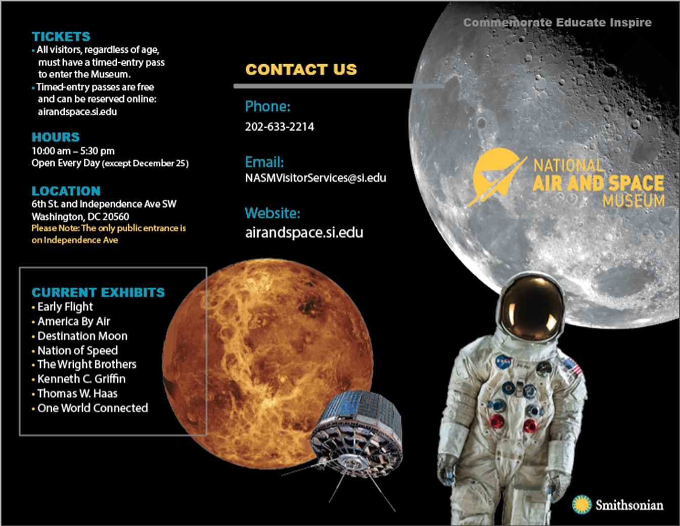 Brochure back spread