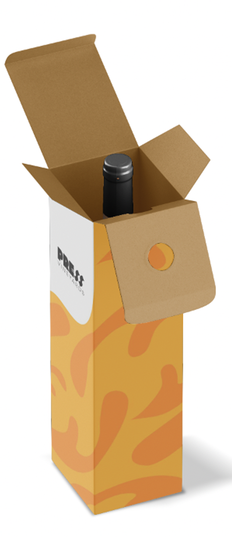 Shipping box mockup