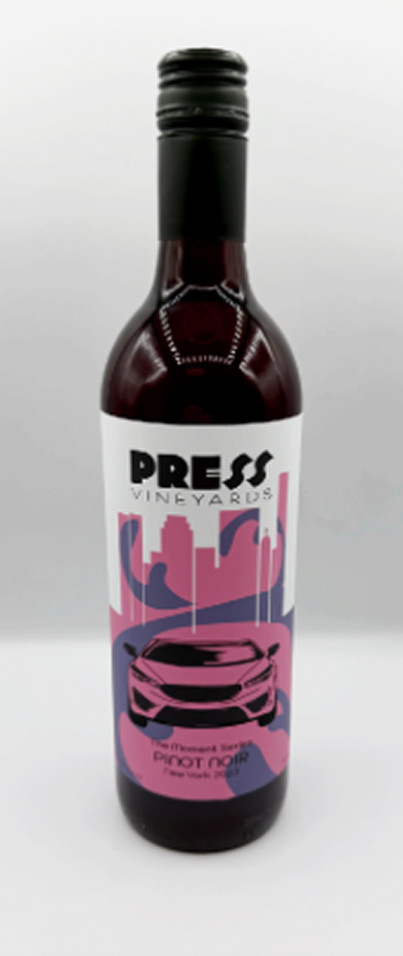 Pinot Noir bottle mockup