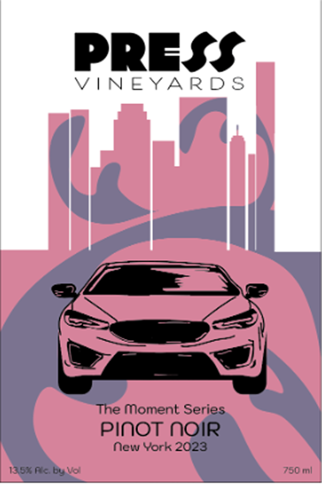 Pinot Noir front label